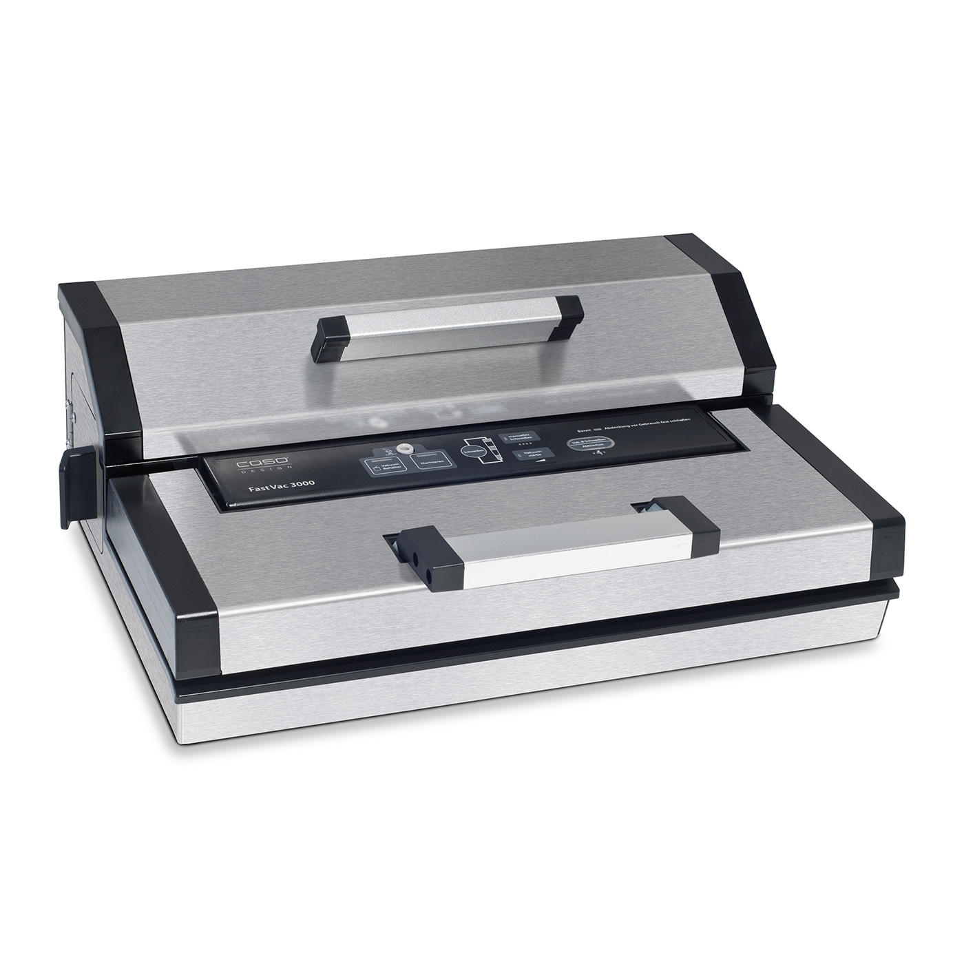 Caso FastVac 3000 Vakuumiergerät, Edelstahl, Lebensmittel konservieren, Vakuumieren