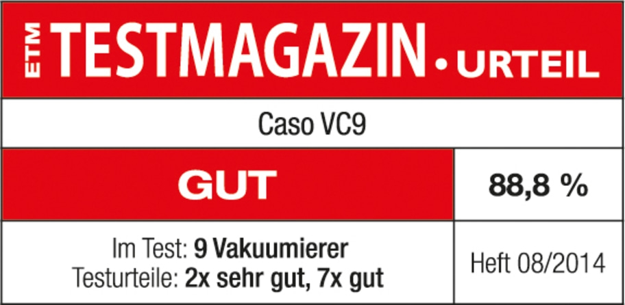 CASO VC 9 Vakuumiersystem