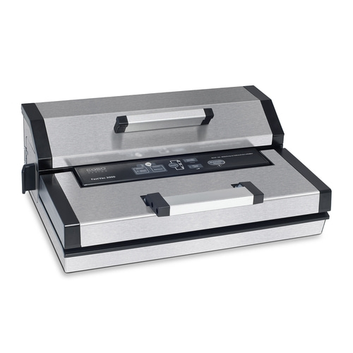 Caso FastVac 3000 Vakuumiergerät, Edelstahl, Lebensmittel konservieren, Vakuumieren